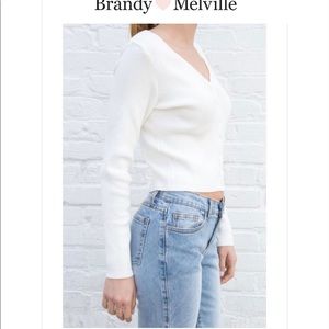 Brandy Melville White Cardigan